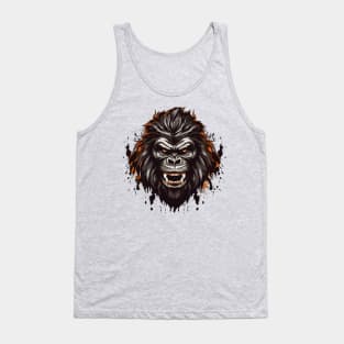 Angry Gorilla face Tank Top